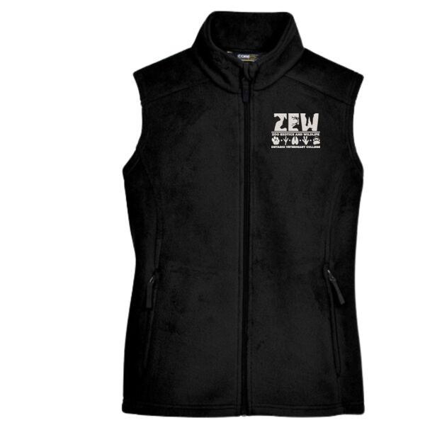 Embroidered Ladies Journey Fleece Vest  Thumbnail